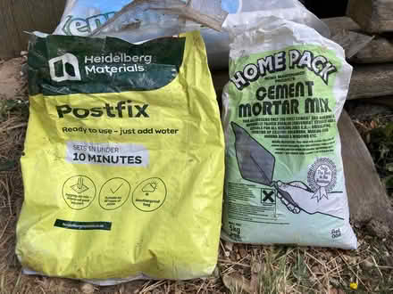 Photo of free 20kg bag of fence post concrete mix (Selsey PO20) #2