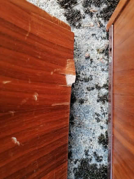 Photo of free Desk with sliding keyboard shelf (Humphrey's End GL5) #3
