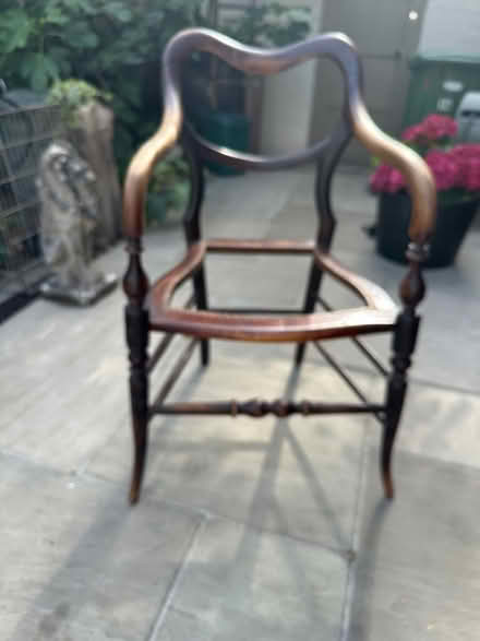Photo of free Antique wooden chair frame (Abingdon OX14) #3