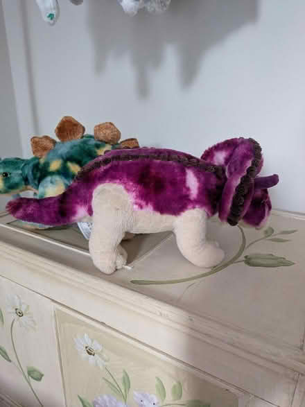 Photo of free Two medium dinosaur soft toys (Bernards Heath AL1) #2