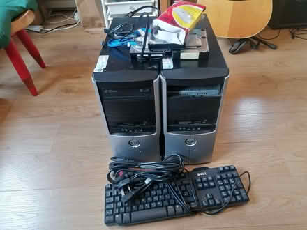 Photo of free Two PCs, hard drives and accessories (Malvern Link WR14) #1