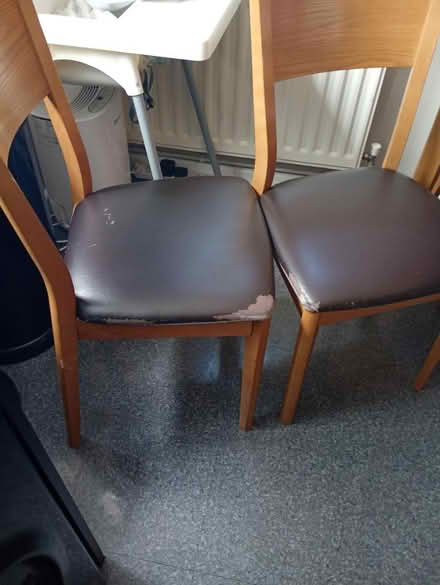 Photo of free 4 chairs (Derby DE21) #2