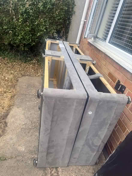 Photo of free King size bed frame with 4 wardrobes (Town Furze OX3) #1