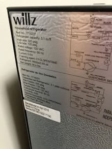 Photo of free dorm size fridge (Bronx) #4
