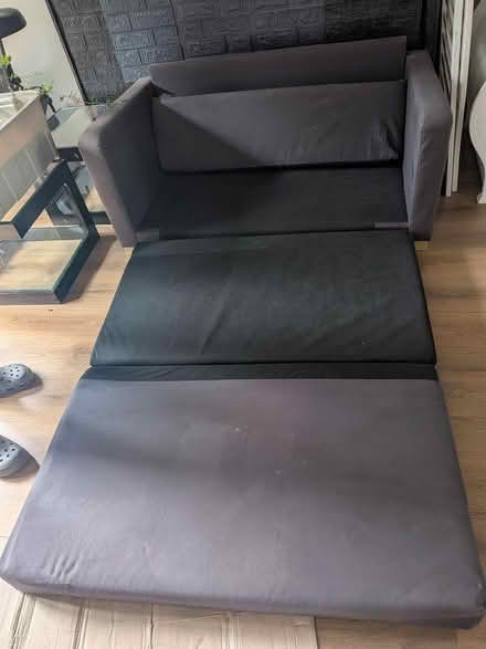 Photo of free Sofabed and footstool (Stirchley B30) #2
