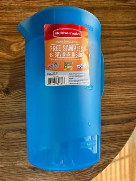 Photo of free 1 gallon Rubbermaid pitcher (Montgomeryville) #1