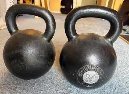 Photo of free Heavy Kettlebells x 2 (Grove Park SE12) #2