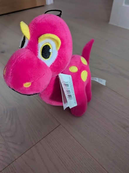 Photo of free Pink dinosaur soft toy (Bernards Heath AL1) #1