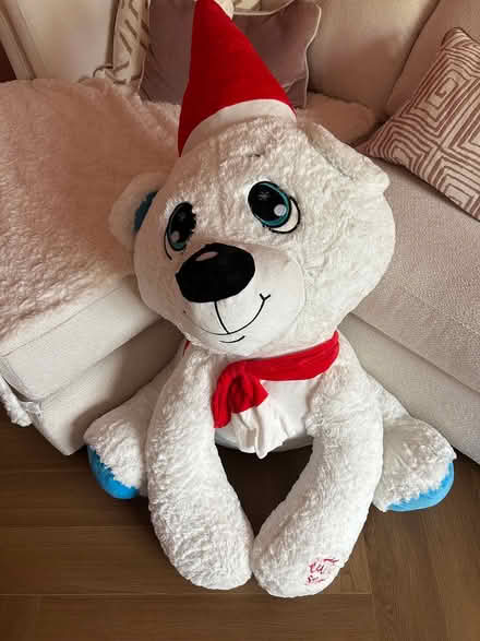 Photo of free Big Christmas Cuddly Teddy bear (Doxford Park SR3) #1