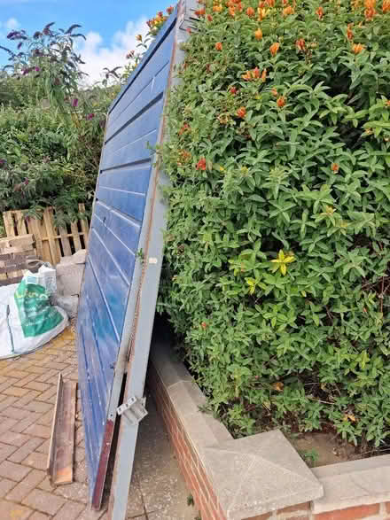 Photo of free Garage door, unwanted due to refurbishment. (Poets Estate SG4) #2