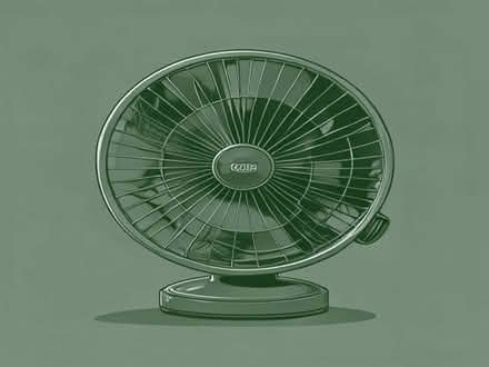 Photo of free Non-working Black Rotating Fan (North Oxford) #1
