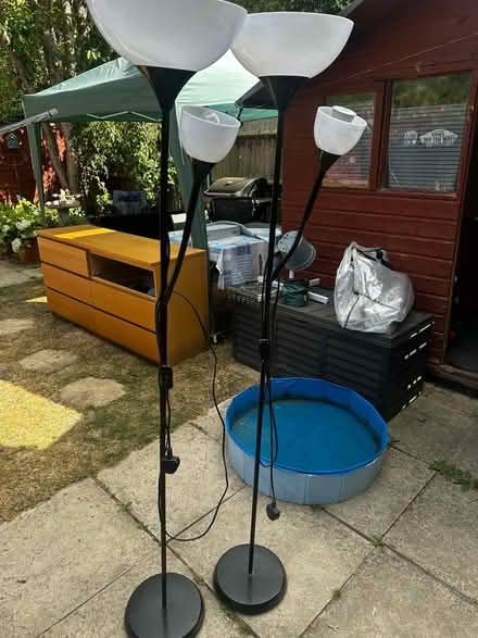 Photo of free 2 Ikea lamps with bulbs (Milton OX14) #1