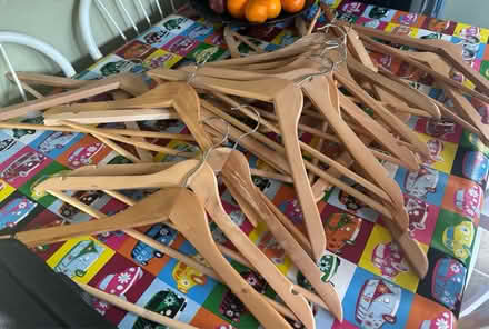 Photo of free Wooden coat hangers (HP5 Chesham) #1
