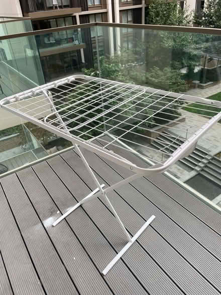 Photo of free IKEA Foldable Clothes Airer / Drying Rack (Latimer Road W12) #1