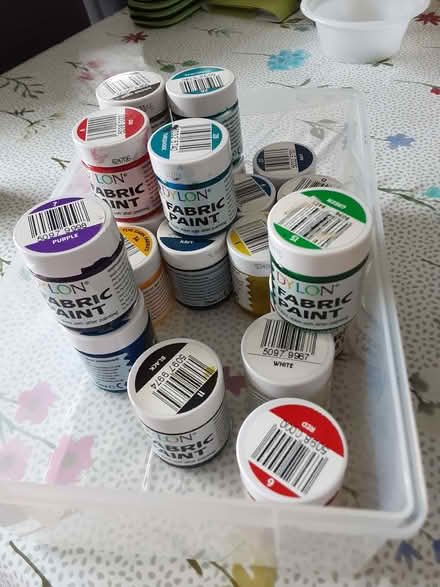 Photo of free Fabric paint (used) (Lower Bebington CH63) #1