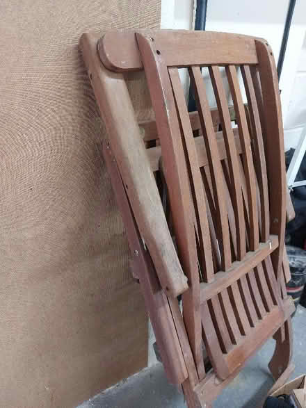 Photo of free Wooden deck chair (Eskbank EH22) #2