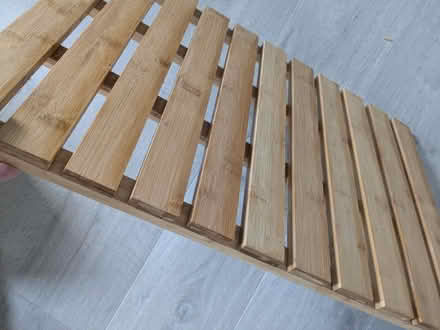 Photo of free Pine bath mat (Peverell, Plymouth, PL3) #3