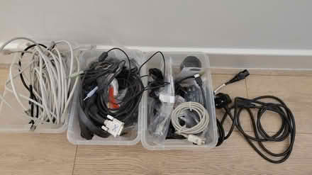 Photo of free Random assortment of cables (E17 St James St) #1