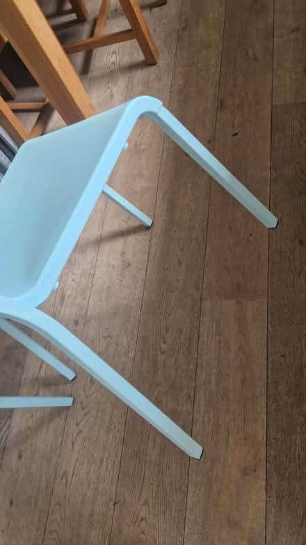 Photo of free Blue plastic chairs x 2 (Chiswick W4) #3