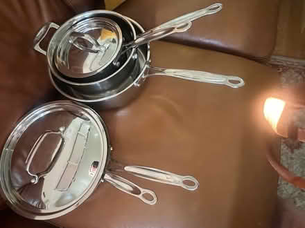 Photo of free Stainless steel Pots and Pans set (Fruitvale - Oakland) #3