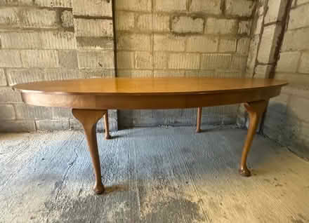 Photo of free Oval Dining Room/Poker Table and Six Chairs (Newton Mearns G77) #3