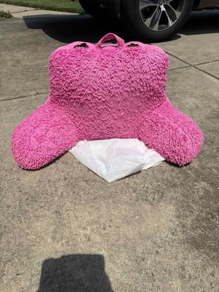 Photo of free Pink pillow backrest husband (Near Wolftrap ES in Vienna, VA) #1