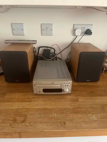 Photo of free Demon digital radio and cd player and speakers (Winchmore Hill N21) #1