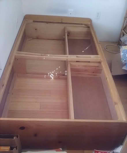 Photo of free Twin Bed Frame (Oakland) #3