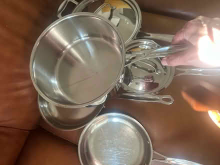 Photo of free Stainless steel Pots and Pans set (Fruitvale - Oakland) #4