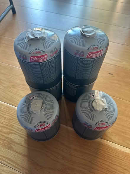 Photo of free camping gas canisters (east village E20) #1
