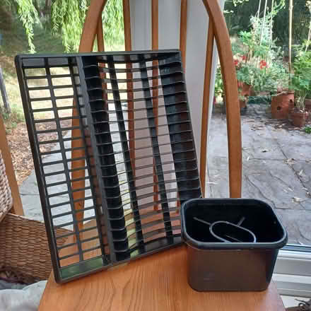 Photo of free Black plastic draining board set (Binsey OX2) #1