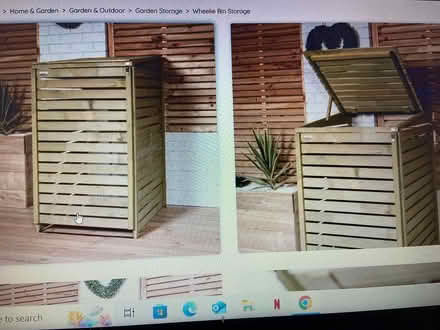 Photo of free Wooden bin store (Biggin Hill (Bromley)) #2