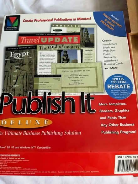 Photo of free Publish It computer CD’s (Shirley, Croydon CR0) #1