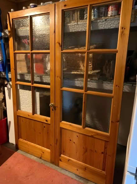Photo of free Wooden double doors (Clane Co. Kildare) #1