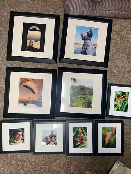 Photo of free 9 picture frames (Willowdale) #1