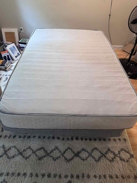 Photo of free Queen mattress and boxsprings (Seattle mt Baker) #2