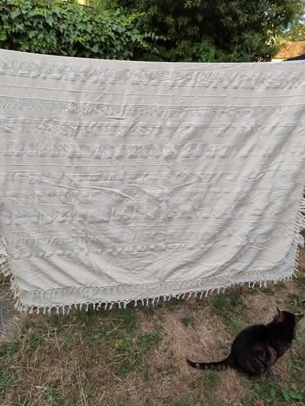 Photo of free Cotton bed spread (North Kensington W10) #1