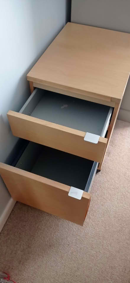 Photo of free Small 2 drawer unit (Coal Aston S18) #1
