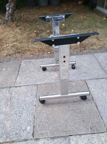 Photo of free Heavy Duty 4-Wheel Mobile Platform Cart with Tabletop (New Marston OX3) #4