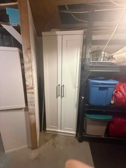 Photo of free Tall white cabinet (North end Fall River) #1