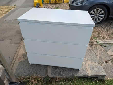 Photo of free IKEA Malm chest of drawers white (West Wickham BR4) #1