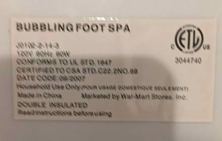 Photo of free Foot spa (Northridge) #2