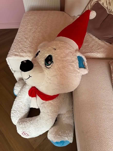 Photo of free Big Christmas Cuddly Teddy bear (Doxford Park SR3) #2