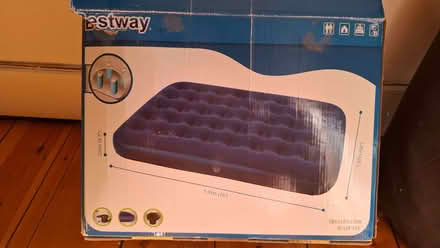 Photo of free Inflatable mattress with electric pump (Caversham RG4) #1