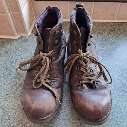 Photo of free River Island Brown hiking boots. Size 11 (Great Sankey WA5) #1