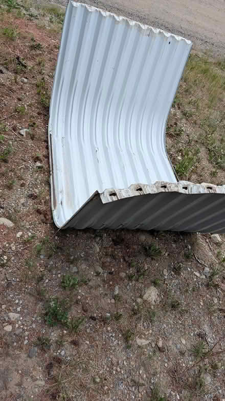 Photo of free Window Well, Corregated Metal (Off Blue River Road) #1