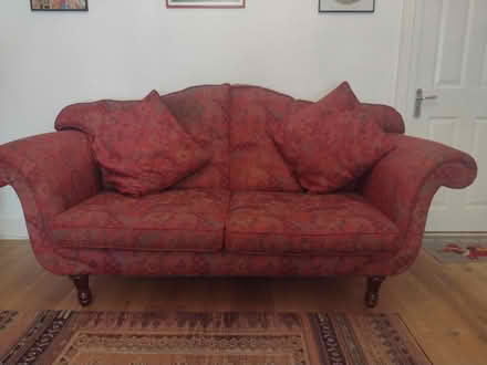 Photo of free Regency Style 3 Seater Settee (Seaford (off Alfriston Road)) #1