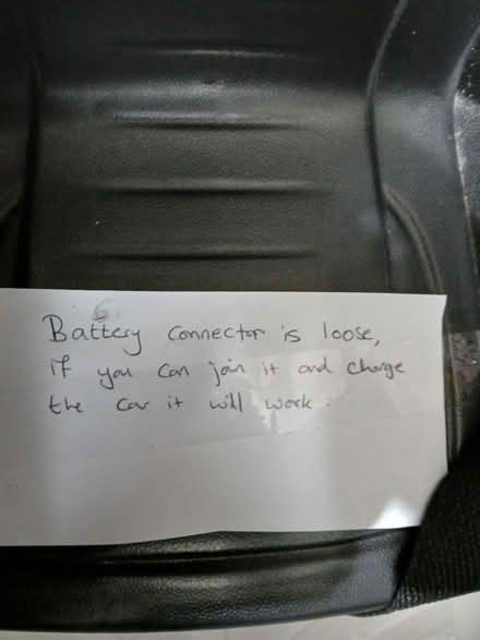 Photo of free Child's electric car (E7 forest Gate) #3