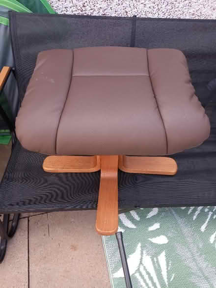 Photo of free Recliner chair and puff (Shepshed LE12) #2