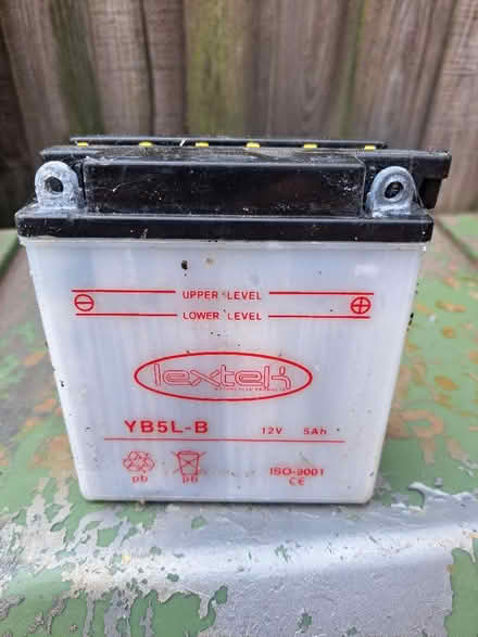 Photo of free Motorbike battery (High Town LU2) #2